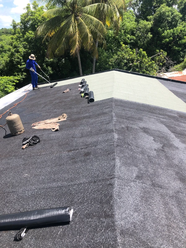 travaux-detancheite-de-totiure-a-Saint-Fa-rancois-en-Guadeloupe